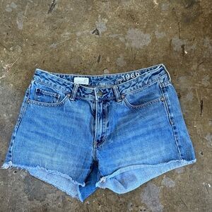 GAP 1969 Slim Cut-Offs Jean Shorts Womens Size 27